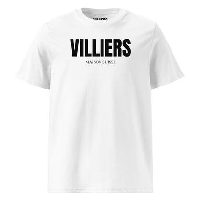 Villiers Maison Suisse white T-Shirt for men front view
